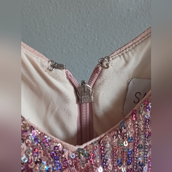 Saylor Jumpsuit Sequin Pantsuit - Picture 9 of 9